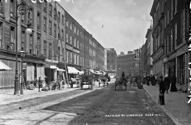 Patrick Street, Limerick City, Co. Limerick c1900 Ireland OLD PHOTO