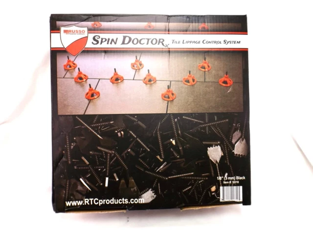 Spin Doctor Tile Leveling System - 1/8" Spacer Posts (Bulk 2000 Pieces)