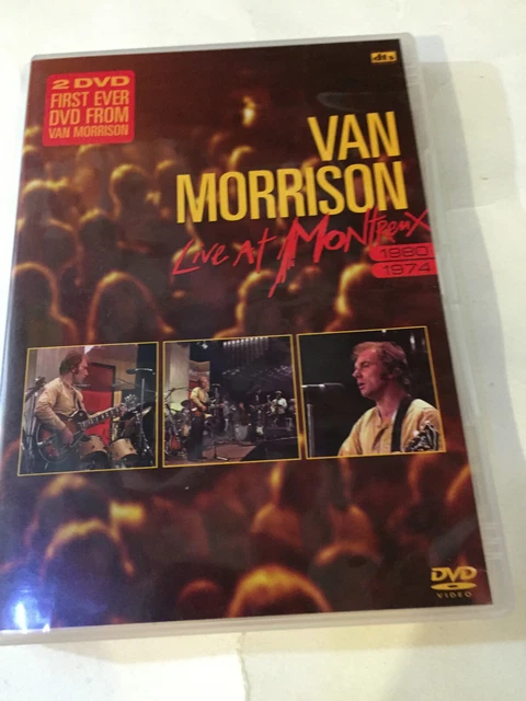 VAN MORRISON 'LIVE At Montreux' 1980 / 1974 Region 4 2 Disc DVD EUR 4