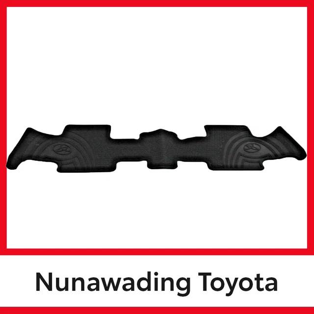 GENUINE TOYOTA RAV 4 Rear Rubber Floor Mat Set 12/2012 - 12/2018 EUR 25 ...