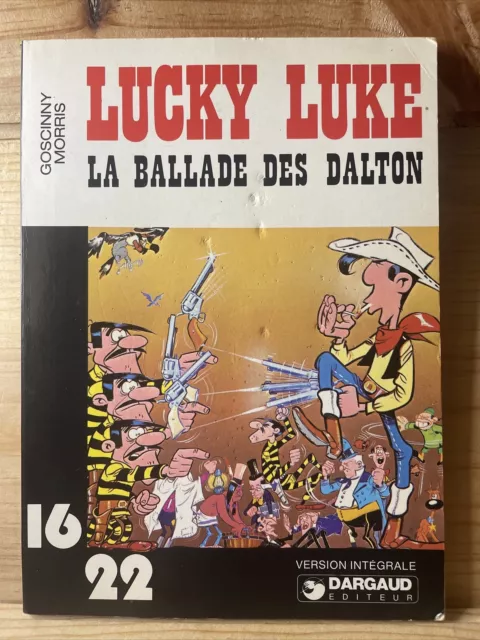 BD LUCKY LUKE LA BALLADE DES DALTON Goscinny MORRIS 16/22 N43 Vintage FR