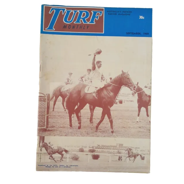 Turf Monthly Magazine- September  1969 - Vintage