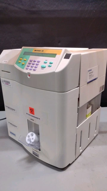 HORIBA ABX MICROS 60 CS Hematology Analyzer - S/Ns 108CS99785 & 108CS99784 (2 )