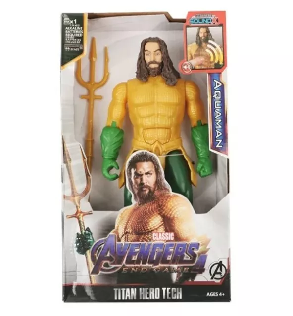 Figurine aquaman articulé Avengers Titan Heroes Series 30Cm jouet enfant