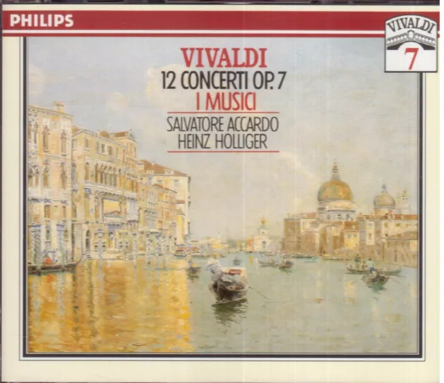 Vivaldi: 12 Concerti Op.7 / I Musici, Salvatore Accardo, Heinz Holliger - CD