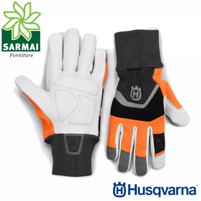 Guanti Antitaglio Husqvarna Functional con palmo in pelle