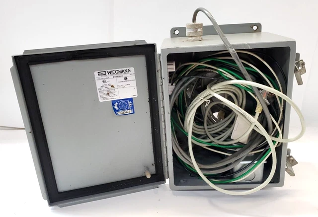 Wiegmann Enclosure B100806Ch Electric Box Nema Rating 12/13 10X8X6