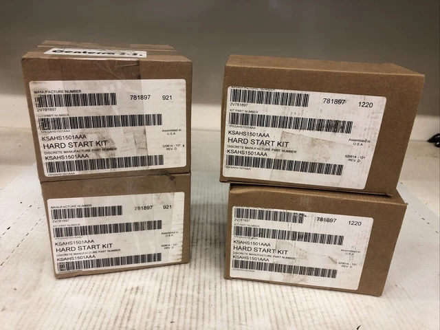 Lot Of 4 New Carrier Hard Start Kit KSAHS1501AAA,  Contractor Pack