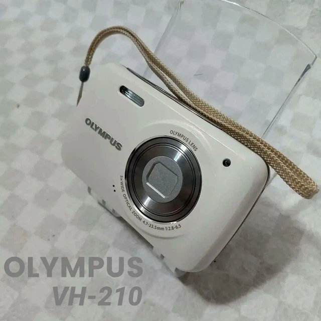 OLYMPUS コンパクトデジタルカメラVH-210 ホワイト 未使用 Amazon | OLYMPUS デジタルカメラ VH-210 ホワイト 1400万画素