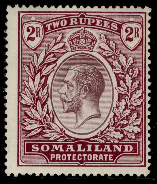 SOMALILAND PROTECTORATE GV SG83, 2r dull purple & purple, M MINT. Cat £29.