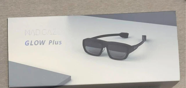 Mad Gaze Glow Plus Augmented Reality Smart Glasses Black used