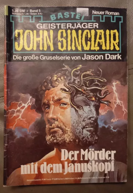 Geisterjäger John Sinclair - 1. Auflage - Band 5 - Der Mörder mit dem Januskopf