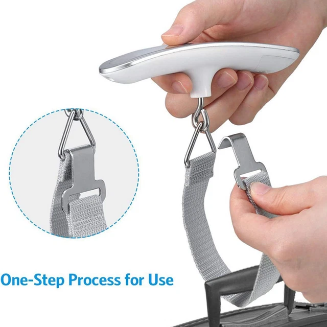 Digital Luggage Scales Handheld Suitcase Weight Scale LCD Travel NE Display C8S2