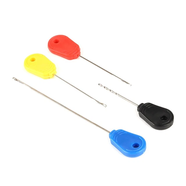 Perceuse-appât aiguille de pêche bouillie outil d'épissure de