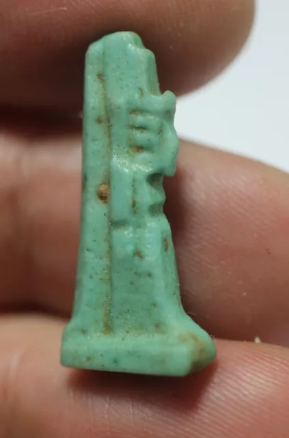 Zurqieh -Ad9965- Ancient Egypt -  Faience  Amulet. 600 - 300 B.c