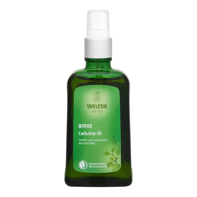 Weleda Birch Cellulite Oil 100ml (with Pump) ,