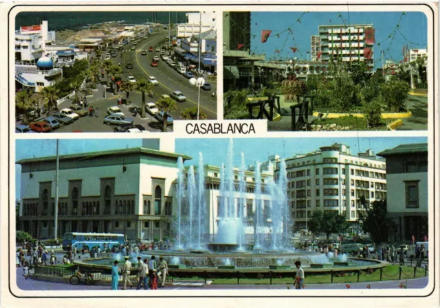 CPM AK MAROC CASABLANCA-Fontaine lumineuse et musicale (342808)