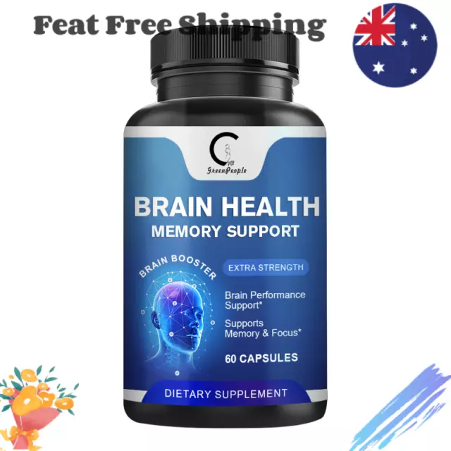 Brain Health Memory Support Supplement Boost Brain Performance Memory & Focus