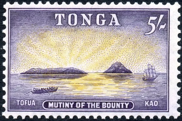 Tonga 1953 sg 112    5/-   - MNH