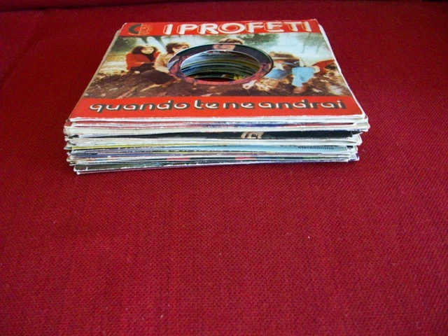 Lotto Stock-40 -Copertine 45 Giri-Forate