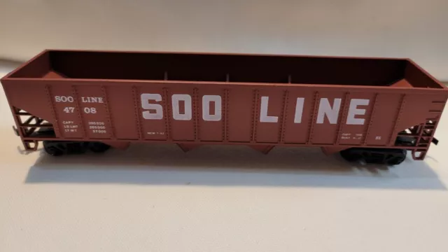 Mehano HO SOO LINE 4 Bay Hopper Car 4708 Model Hopper Train Railcar