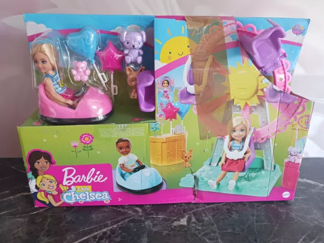 Barbie Club Chelsea Freizeitpark Mattel Jahrmarkt Puppe Puppen OVP Neuwertig