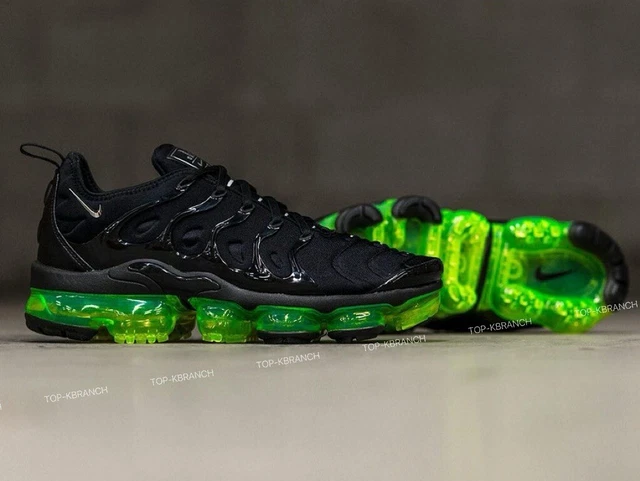 NIKE AIR VAPORMAX Plus Black Volt Gray White A04550 009 Mens Size 7 57.00 PicClick