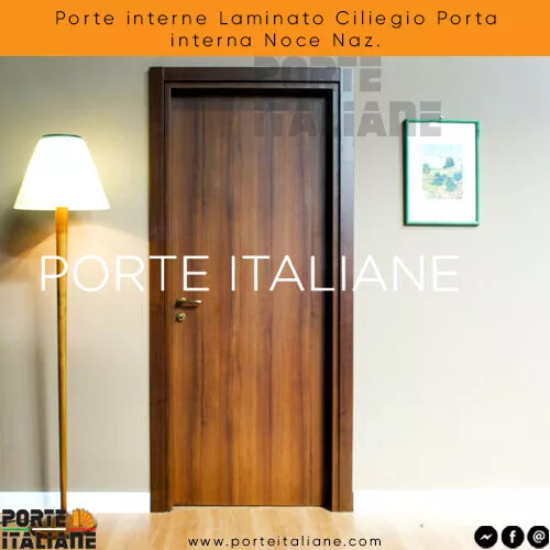 Porte interne Laminato Ciliegio Porta interna Noce Naz.