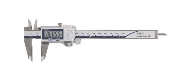 Mitutoyo 500-735-20 Carbide Jaw, Digital Caliper,0 To 6 In, SPC, Machinist Tool