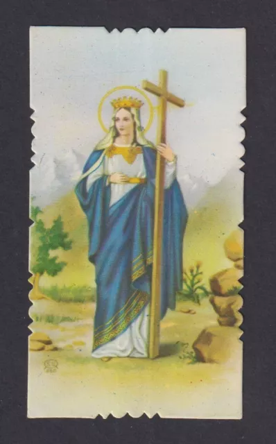 santino antico de Santa Elena image pieuse holy card estampa