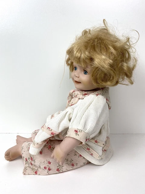Duck House Girl Porcelain Heirloom Doll 11" 3