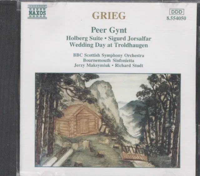 GRIEG - Orchestral Music CD VGC