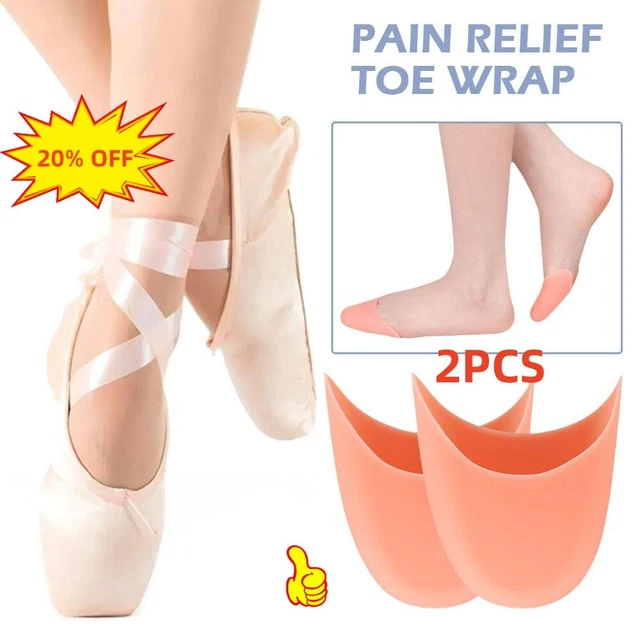 Toe Protectors For Women Silicone Toe Pouches Gel Pads Pointe Shoes Protectors
