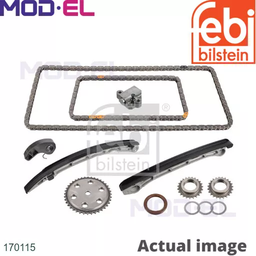 TIMING CHAIN KIT FOR MAZDA LF-DE/5W/5H/ZB/Z2 2.0L 4cyl 3