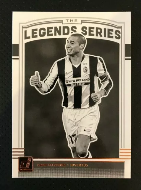 2018-19 Panini Donruss Soccer David Trezeguet Legend Series LS-3 Juventus