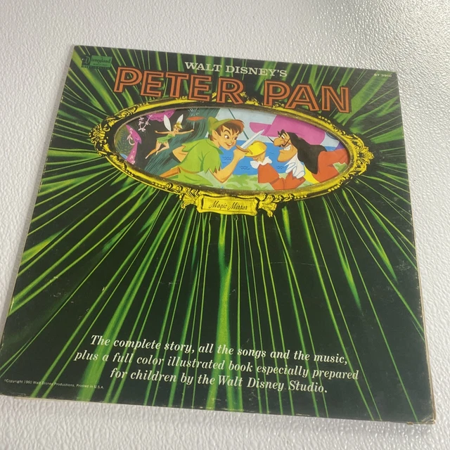 walt disneys peter pan magic mirror lp Record