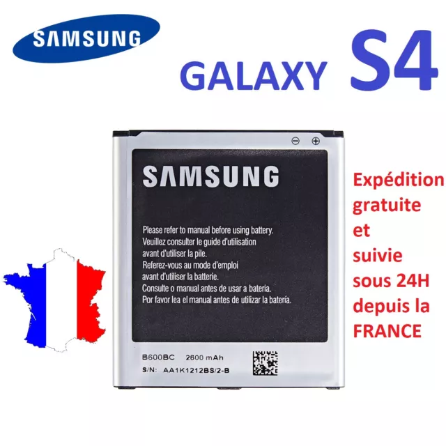 Batterie neuve pour Samsung Galaxy S4 i9500 i9505 2600 mAh réf : B600BC