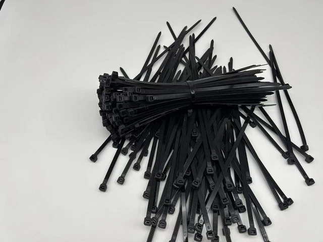31 Pack 4 Inch Zip Ties Nylon Black