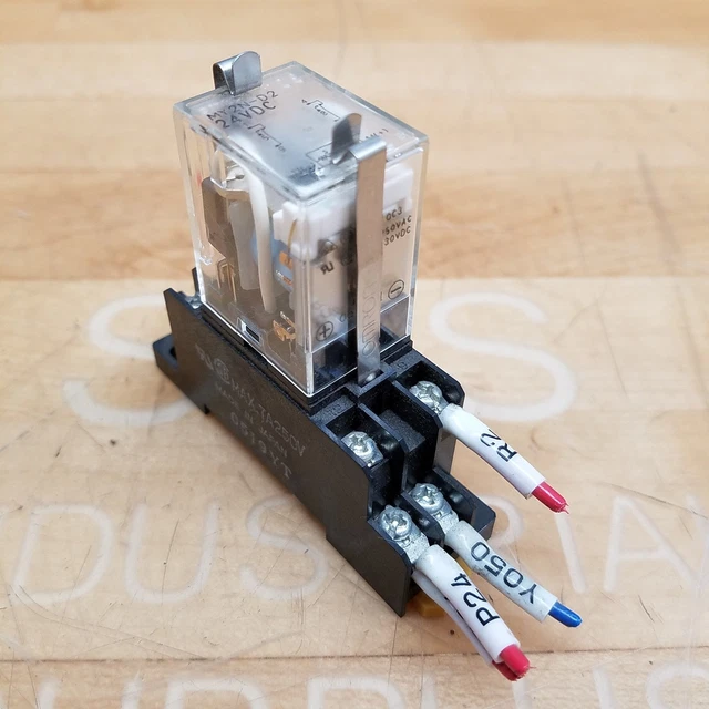 OMRON MY2N-D2 RELAY, 24VDC - USED $6.86 - PicClick CA