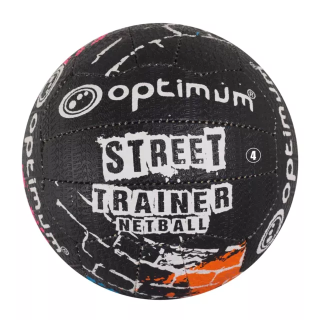 Optimum Street Netball Training Ball Kids Adults Sizes Mini 4 5 2