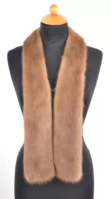 Z298 Nerzstola Nerz Echt Pelz Nerz Kragen Krawatte Fell - Real Mink Fur Collar