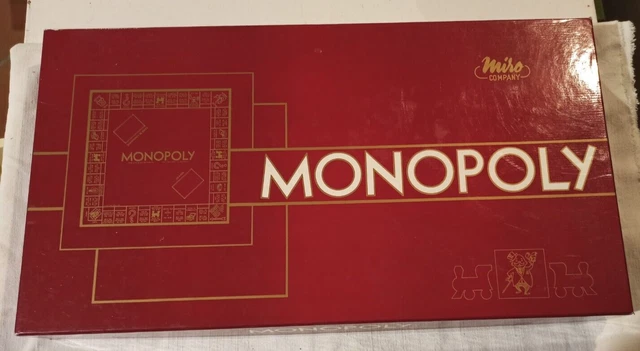 Ancien jeu de Monopoly – Édition MIRO COMPANY Paris – Complet