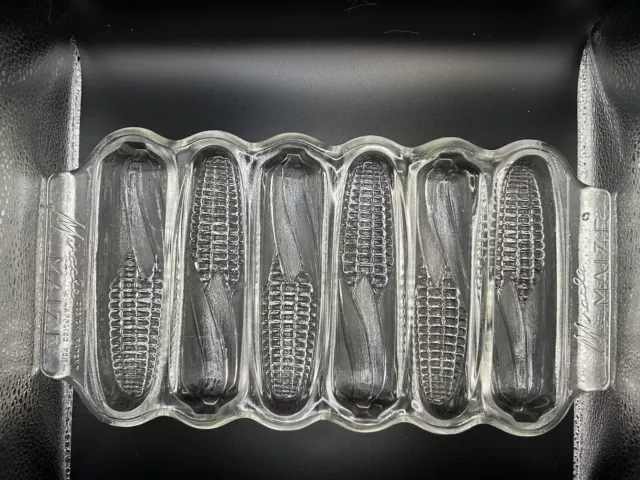 Vintage Miracle Maize Glass Baking Dish, 6 Corn Shaped Molds, Muffin Pan,  Exc.