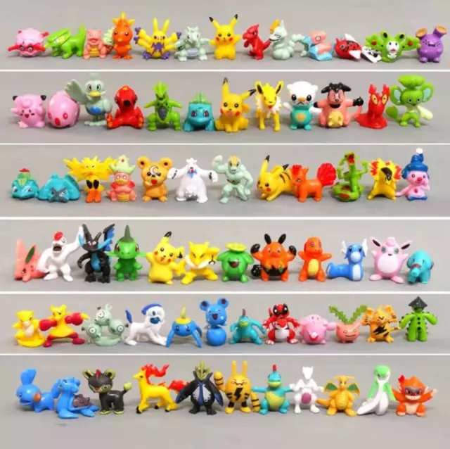 24 verschiedene Pokemon Figuren Neu und OVP - 24 Stück Figuren Set