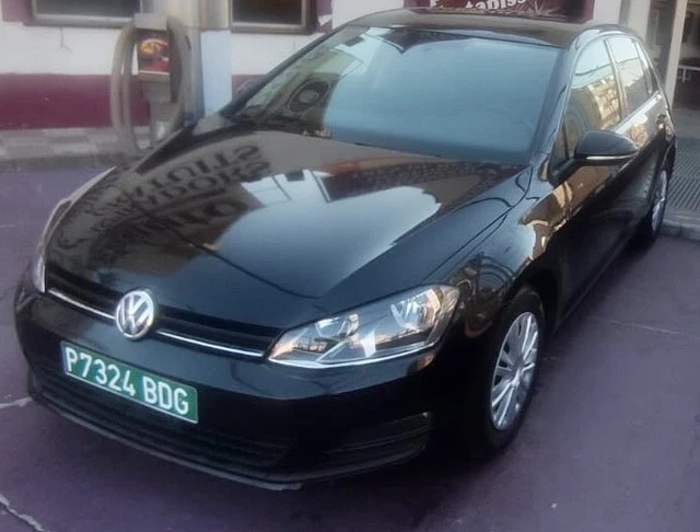 Lhd Volskwagen Golf 7 Tdi 2013Spanish Reg Left Hand Drive Car