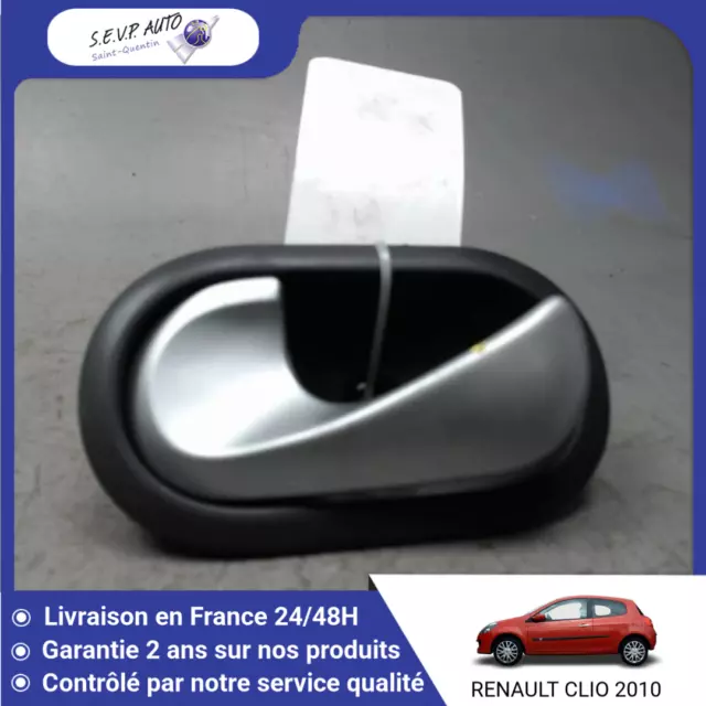 🇫🇷  Poignee Interieure Porte Avant Gauche Renault Clio ♻️ 8201053836