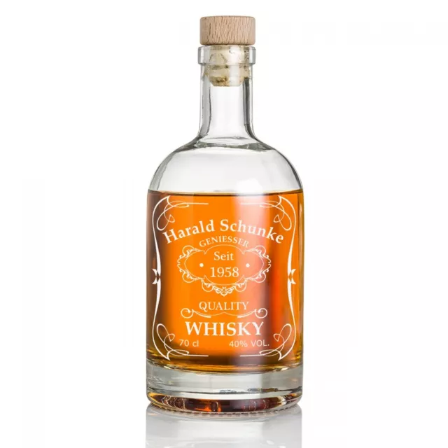 Gothic Whiskey Dekanter Totenkopf - Schwarze Whisky Karaffe Halloween