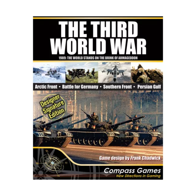 Compas Moderne Jeu de Guerre Troisième Mondiale (Créateur Signature Ed) Boîte Sw