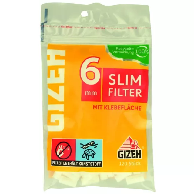 Gizeh Slim Filter 1 Beutel a 120 Stück