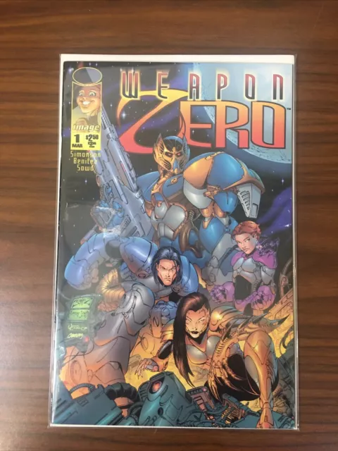 Weapon Zero Vol 2 #1 March 1995 Image Comics.  (K)
